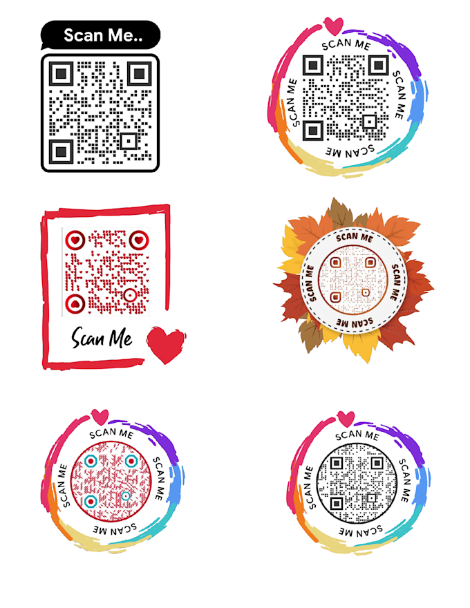 create a professional qr code design with your logo