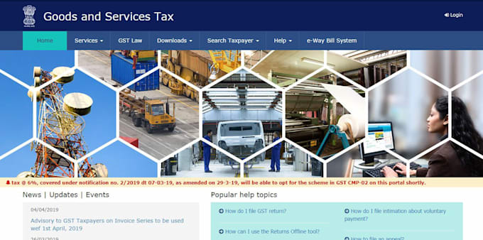 file your gst returns and do other compliances in india