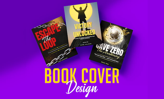 design a professional ebook cover and layout