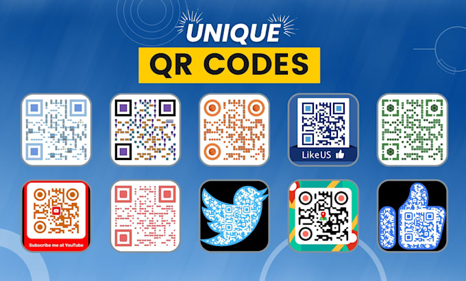 generate a custom qr code designs for your needs in 30 min