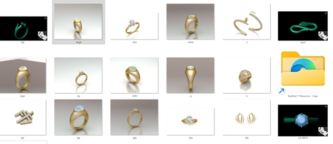 be your experienced 3d jewelry cad designer for realistic 3d modeling