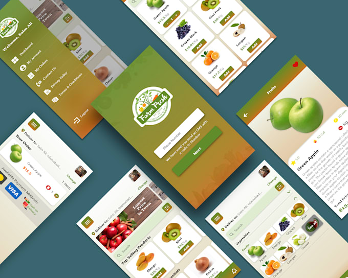 do mobile ui ux design with figma and adobe xd