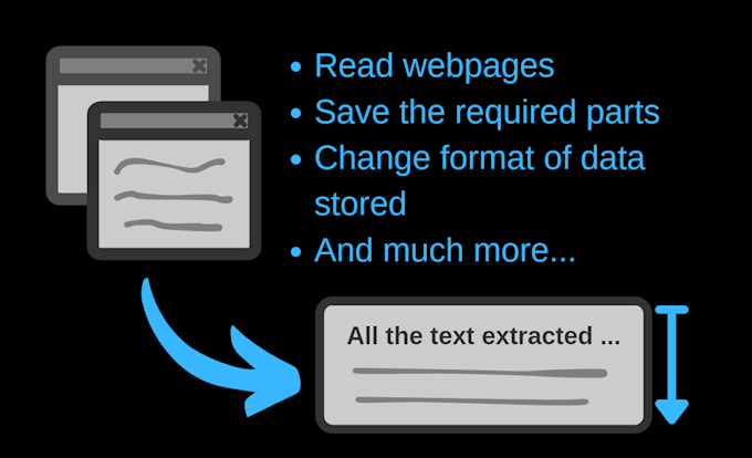 do web scraping with python