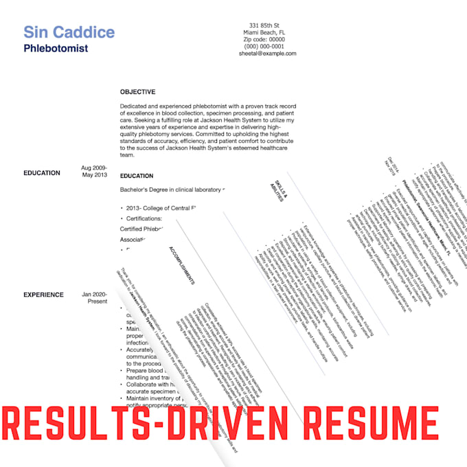 create personalized attention grabbing resume cover  thank letter  follow up