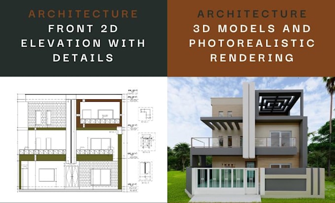 Do architecture 3d models and photorealistic rendering by Archiwarchi ...
