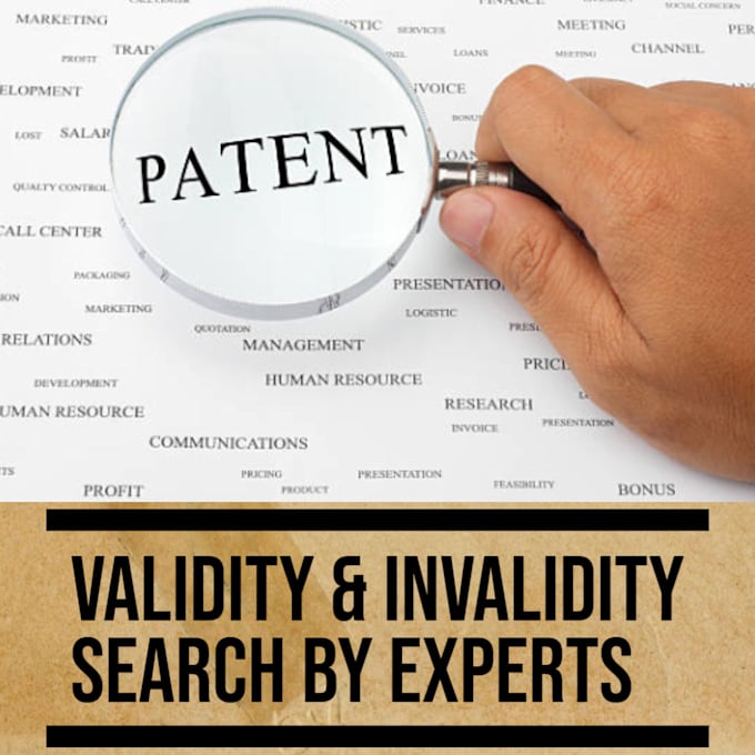 conduct patent validity or invalidity search