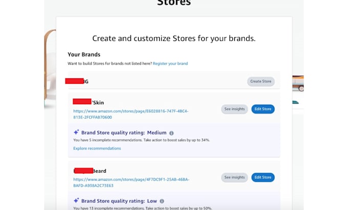 register your brand in amazon brand registry,  pending or registered trademark