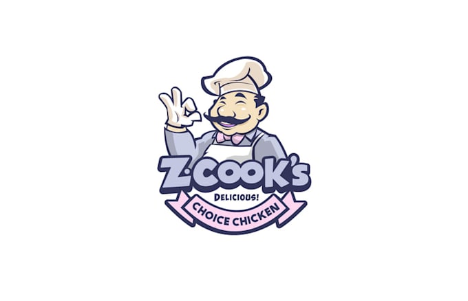 design makes chicken taste better thru bright logo
