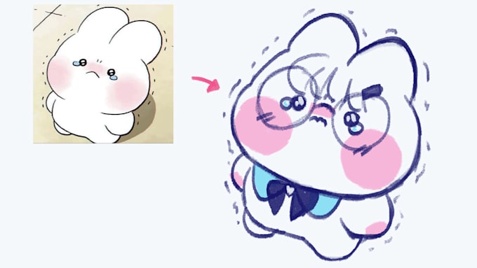 draw a cute meme for you