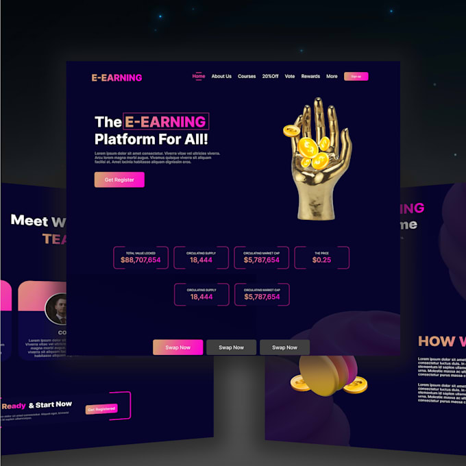 Design stunning ui designs for any platform by Ayesharasool | Fiverr