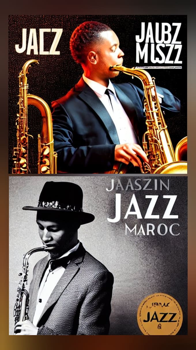 make different types of music album covers