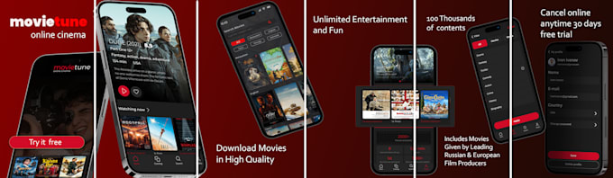 design unique and visually appealing app screenshots for ios and android apps