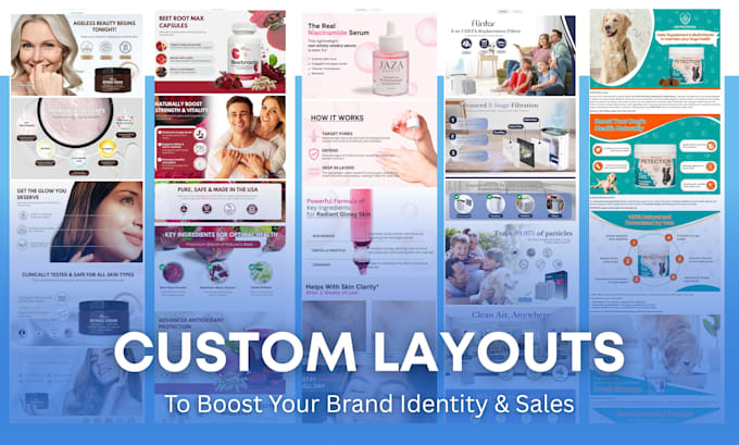 modernize your amazon storefront design or amazon storefront