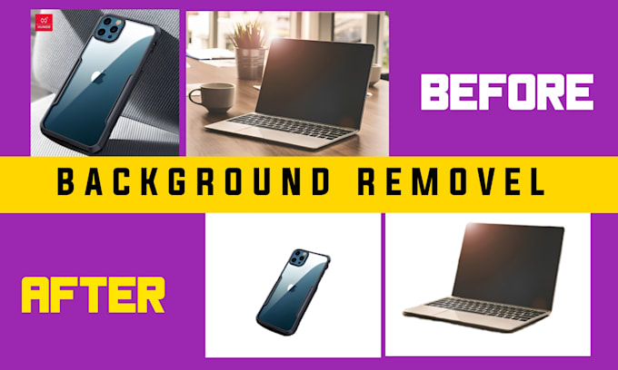 remove the background from the product and image