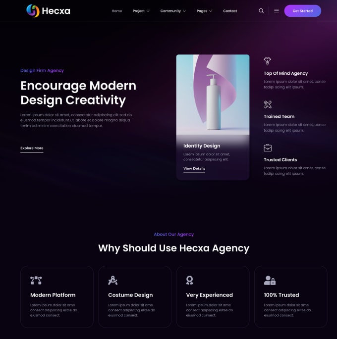 Create digital marketing agency website by Davronbek_ | Fiverr