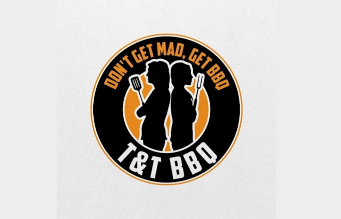 looking memorable bbq caterers logo
