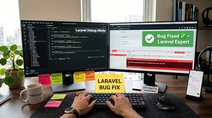 expert laravel developer for full stack php web app and api development