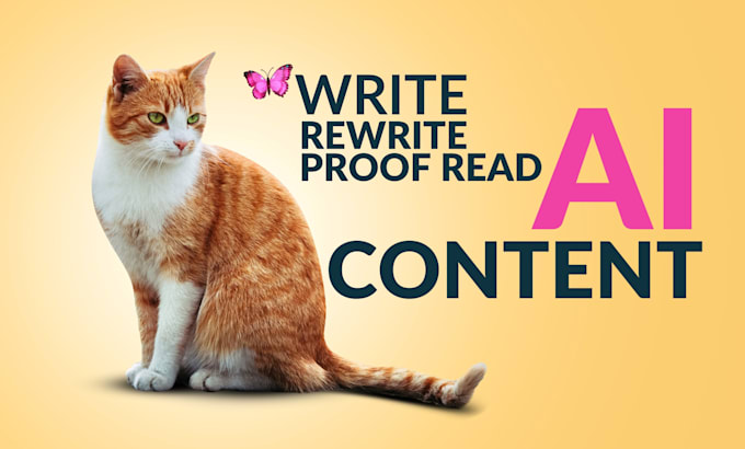 write rewrite edit and proofread ai article e book or any content professionally