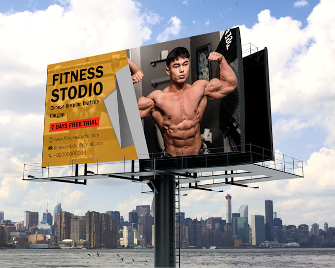 design professional digital billboards, signage, yard signs, banner ads, an