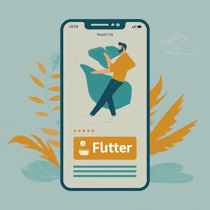 develop android and IOS apps with flutter firebase