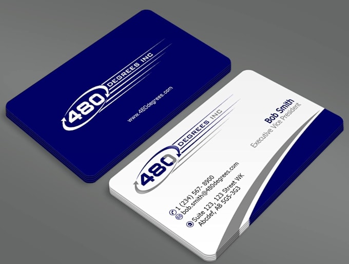design super professional business card