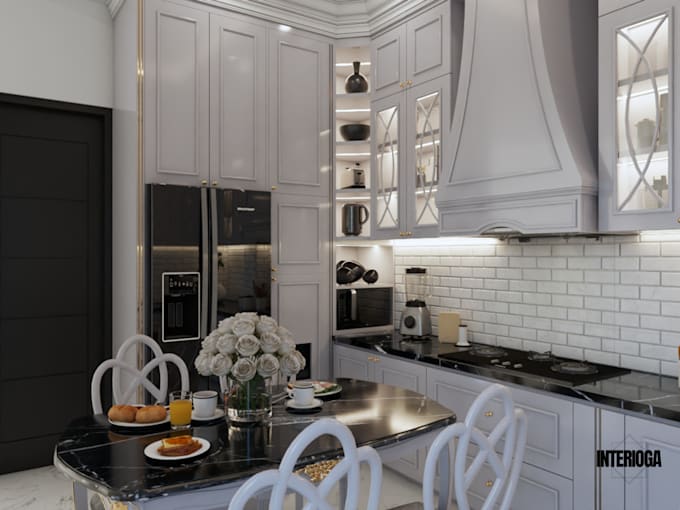 Design your room interior in realistic 3d rendering by Interioga Fiverr