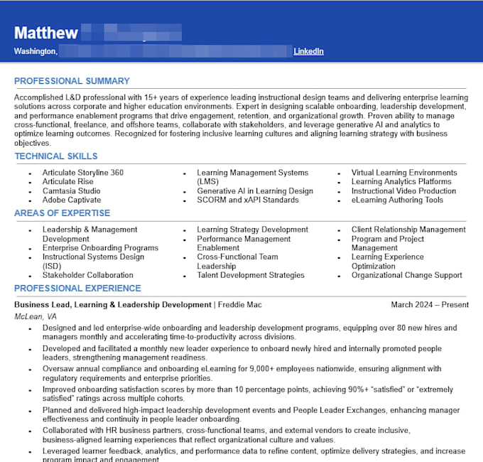 offer ats resume writing cover letter, review, improve, format cv