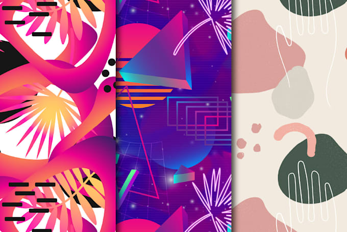 draw vector seamless pattern for your clothing or notebook cover