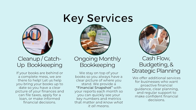 help with your bookkeeping needs