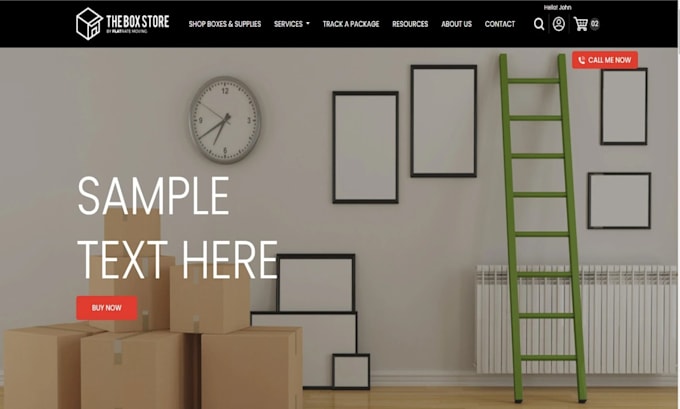create a dynamic website in laravel