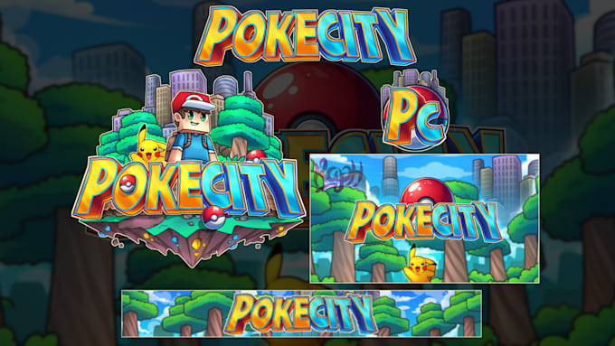 full asset logo for your minecraft server