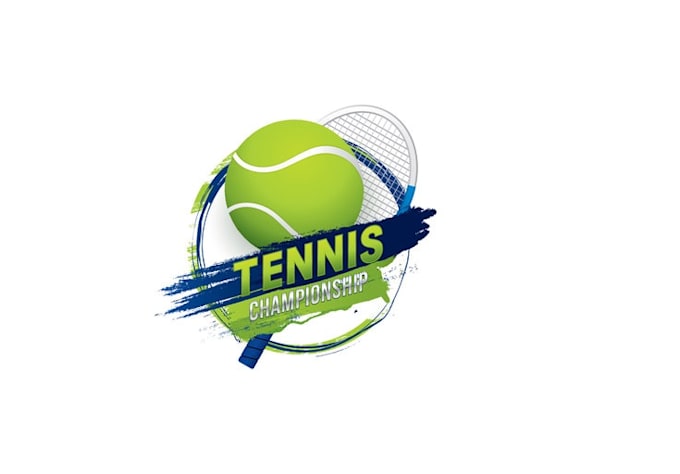Make a contemporary tennis logo or symbol for your company by ...