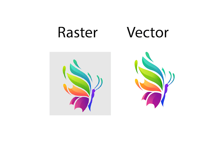 Just A Raster Image Do high quality raster to vector conversion in just 1 hour by ...