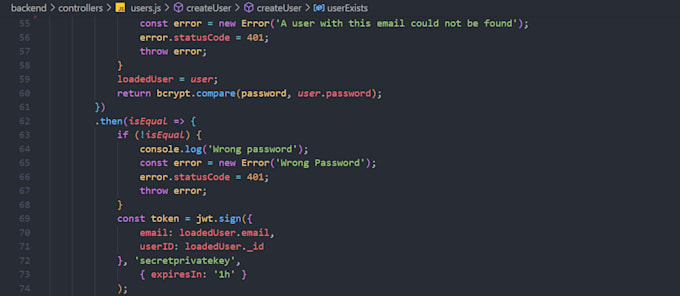 implement json web token jwt for nodejs website security