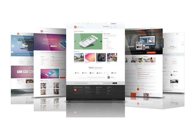 Be your front end developer and designer with html, css and bootstrap ...