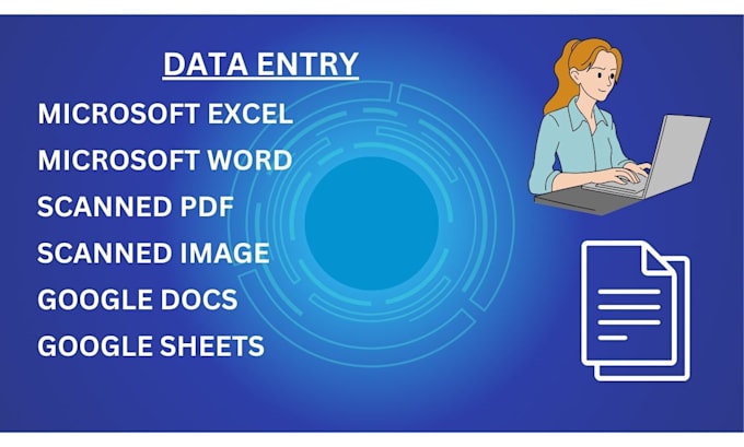 do fast data entry, excel typing, web research, collect data in 24 hours