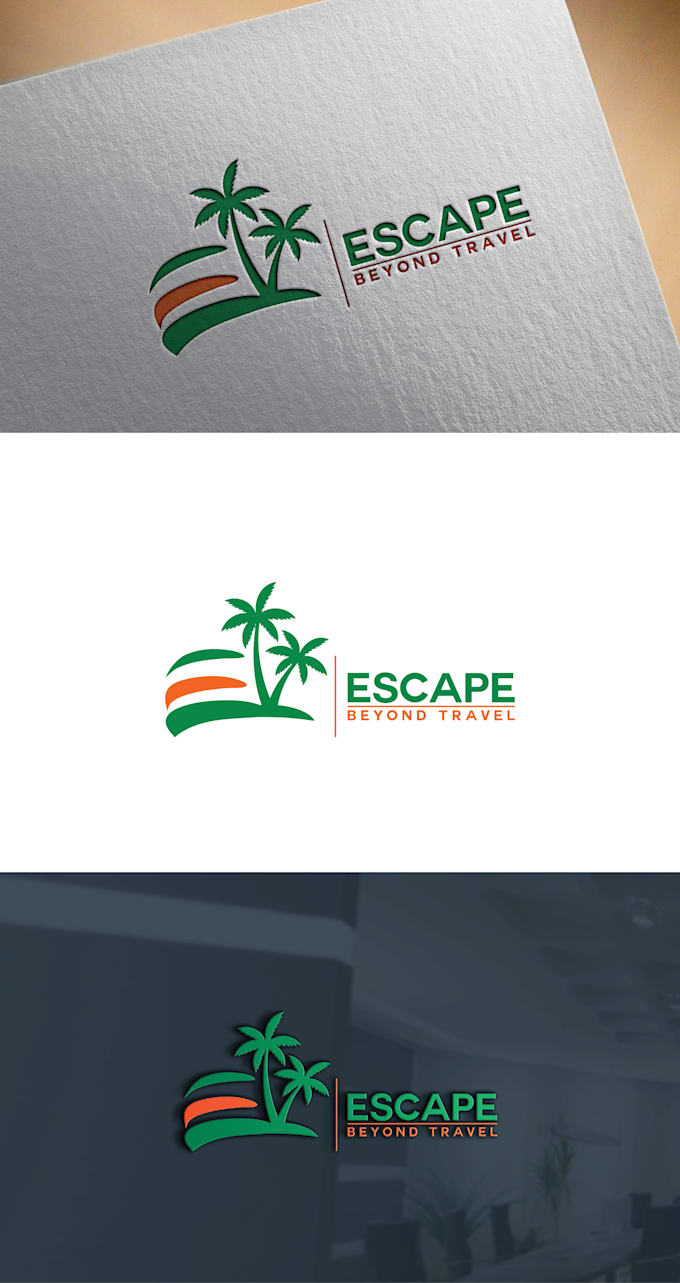 do a creative modern luxury wellness travel logo design