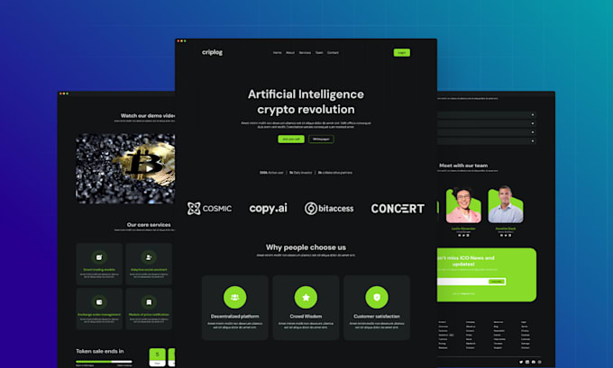 design responsive website UI UX in figma