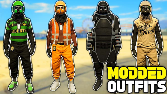 make you modded outfits in gta PC only