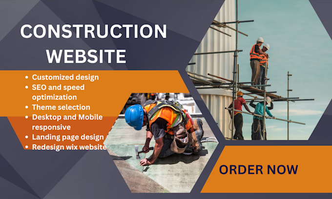 build construction company website roofing landing page roofing website