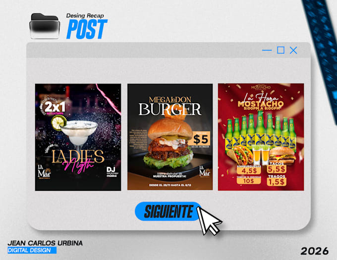 design professional social media posts and static ads