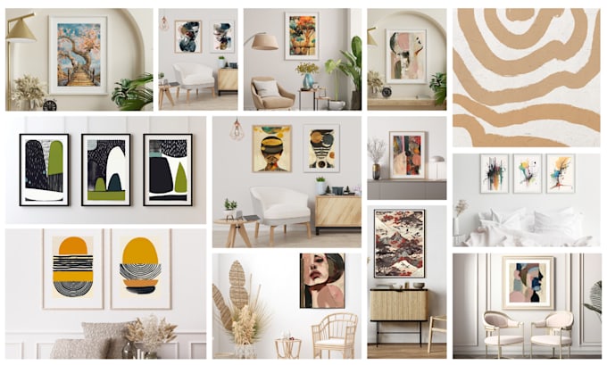 Unique printable wall art, canvas wall art for etsy amazon store ...