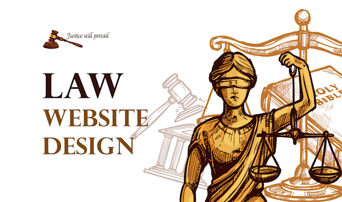 design website for law, lawyer, attorney, law firm legal