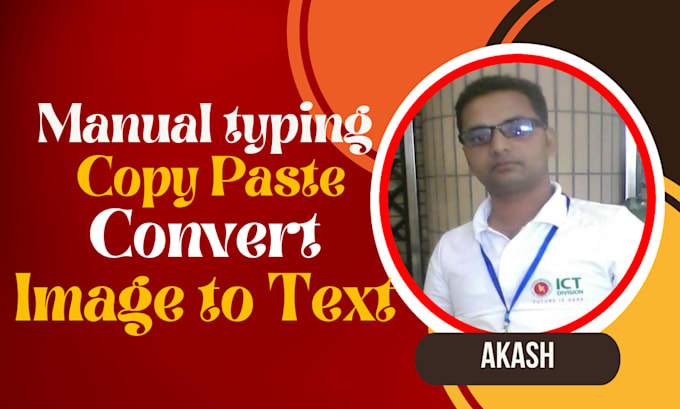 Manual typing of any file and convert pdf to word or excel by Akas10 ...