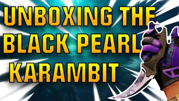 make an extremely eye catching thumbnail for csgo and cs2