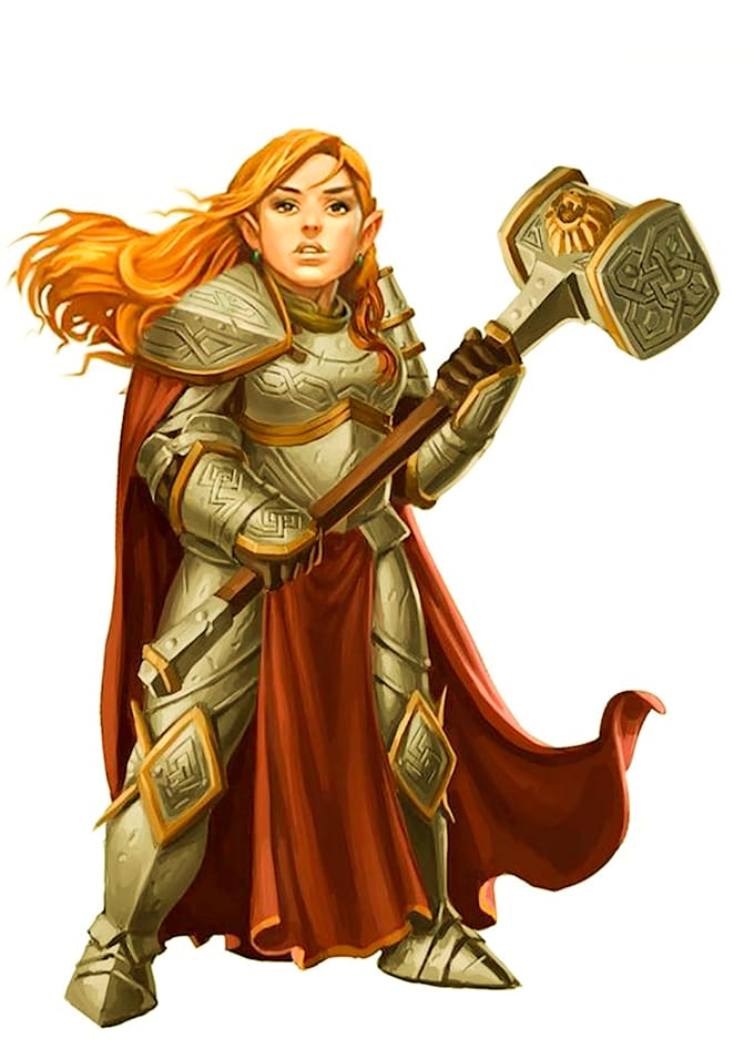 Draw your dnd character art by Maryamtil | Fiverr