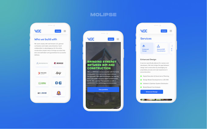 develop webflow landing page