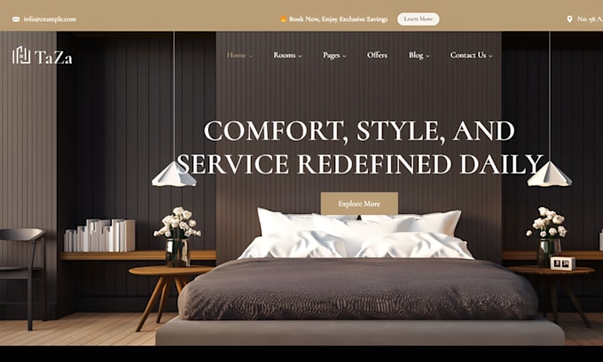 design vacation rental website, short term rental website airbnb website lodgify