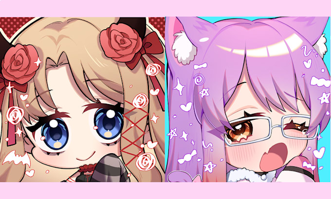 draw chibi icon for your photo profile