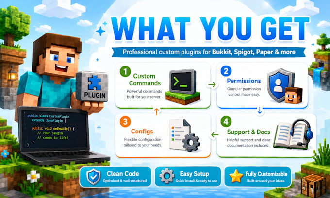 create custom minecraft plugin